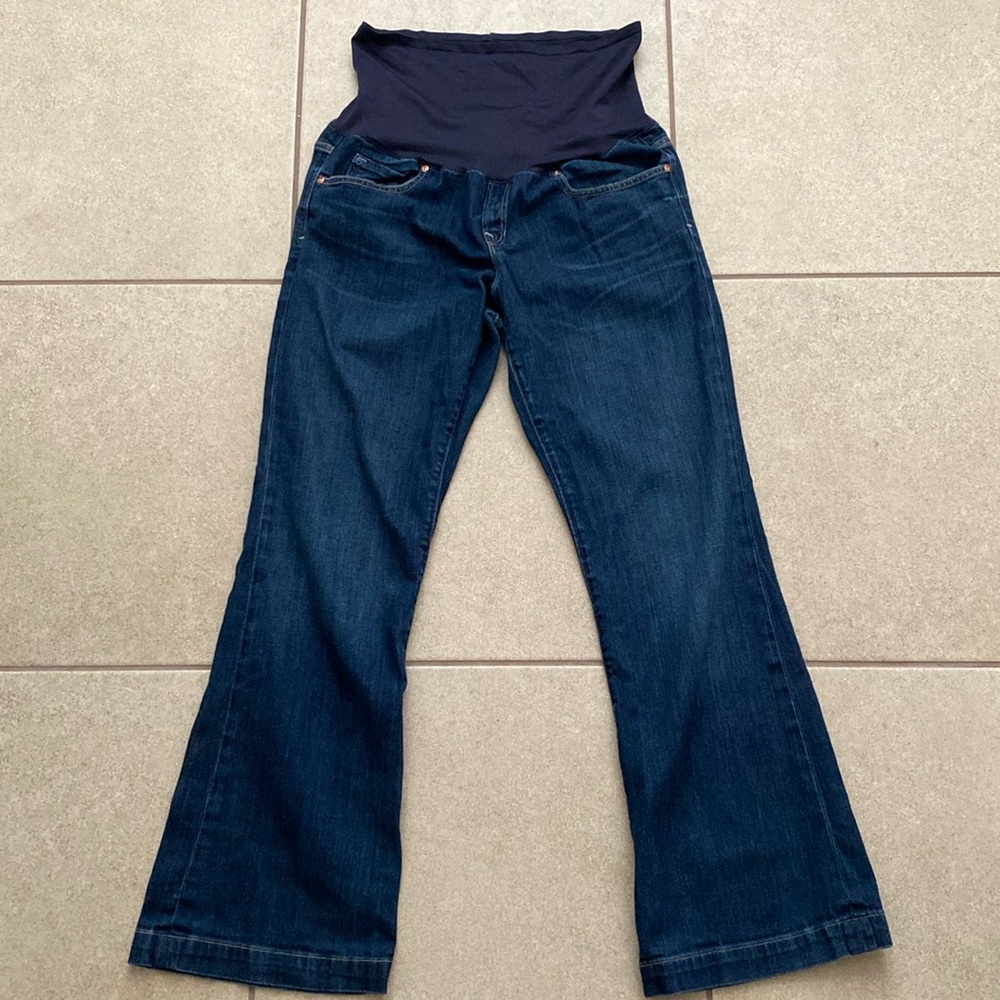 Gap Maternity boot leg full panel jeans